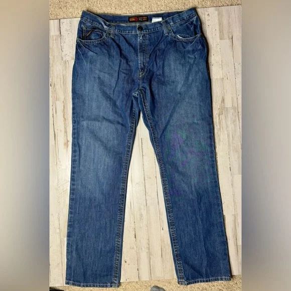 Ariat Mens 42x36 FR M4 Boot Cut Jeans Low Rise Fire Resistant Denim ARC-20.0 - Picture 2 of 10